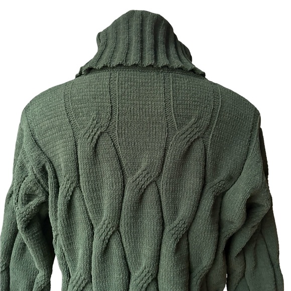 STITCHDROP Chenille Cable Knit Sweater Dress, Sz M - Picture 10 of 15